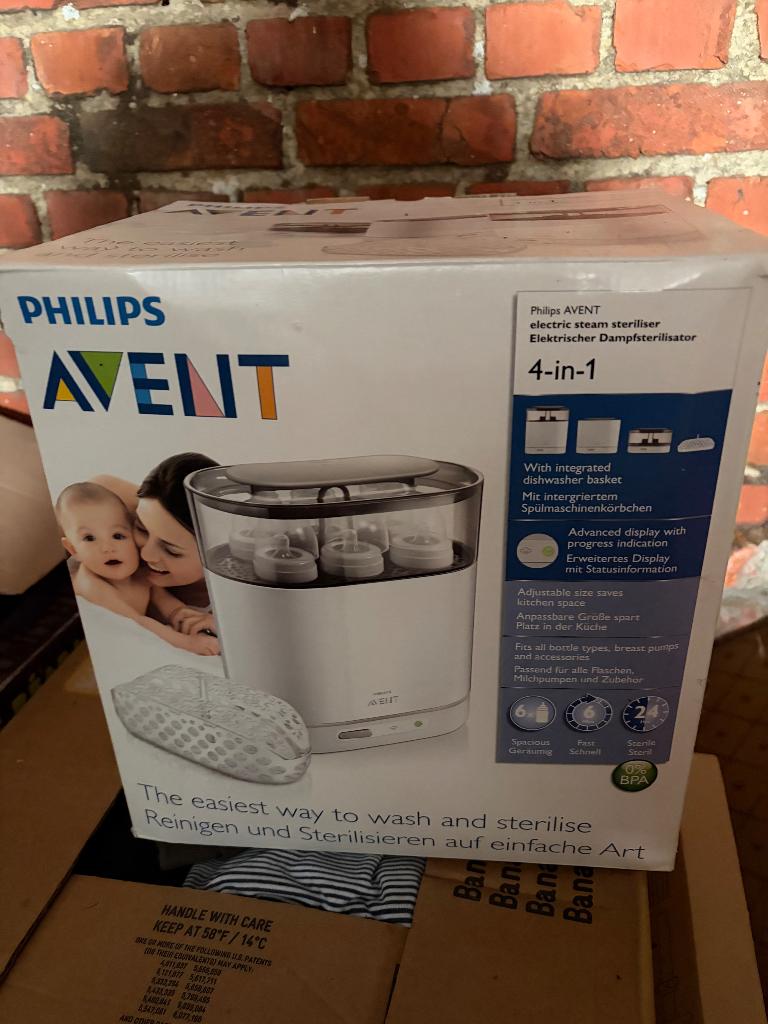 Flessen sterelisator avent, Ophalen, Zo goed als nieuw, Sterilisator