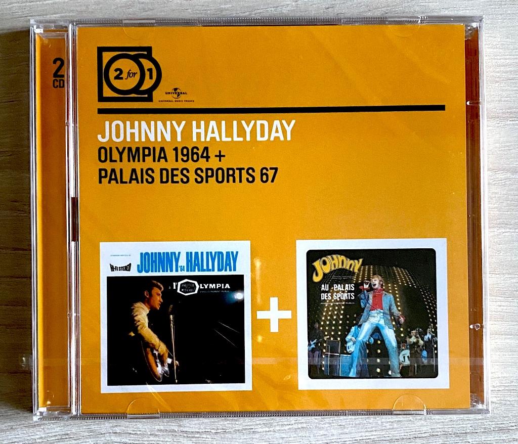 J.Hallyday (2 CD) OLYMPIA 64 + P.D.S 67 /// NEUF/ Sous CELLO, CD & DVD, Enlèvement ou Envoi, Neuf, dans son emballage