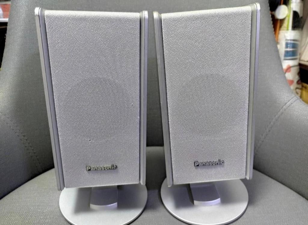 2 boxen Panasonic met of zonder voet, Ophalen of Verzenden, Zo goed als nieuw, Panasonic