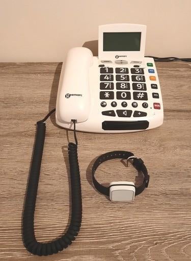 Ouderen-telefoon " Geemarc Serenities", Enlèvement, Utilisé
