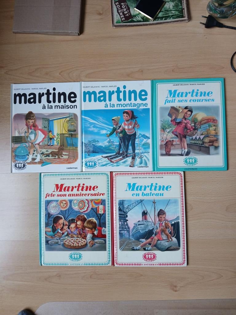 Livres Martine Delahaye Marlier divers titres, Garçon ou Fille, Enlèvement ou Envoi, Fiction général, Utilisé