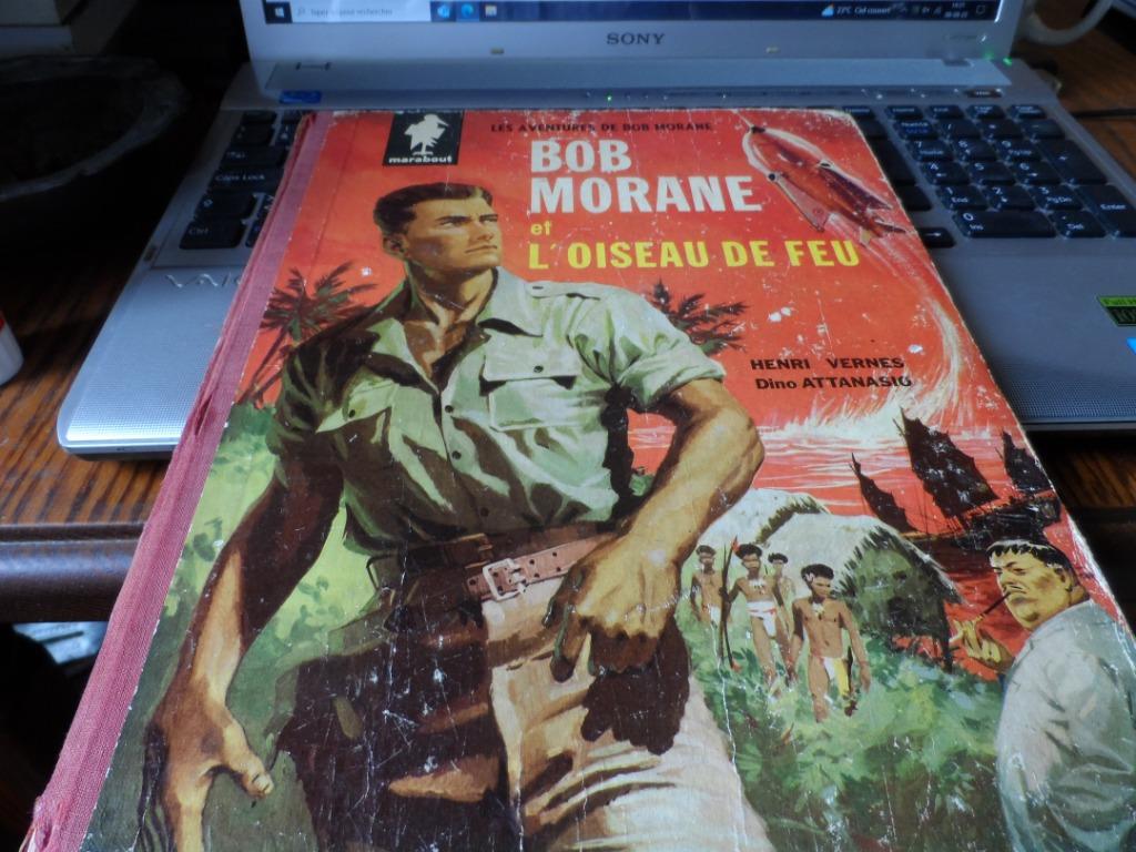 BOB MORANE - 6 x BD. - Editions Marabout - Années 60 & svt, Henri VERNES., Plusieurs BD, Enlèvement ou Envoi, Utilisé