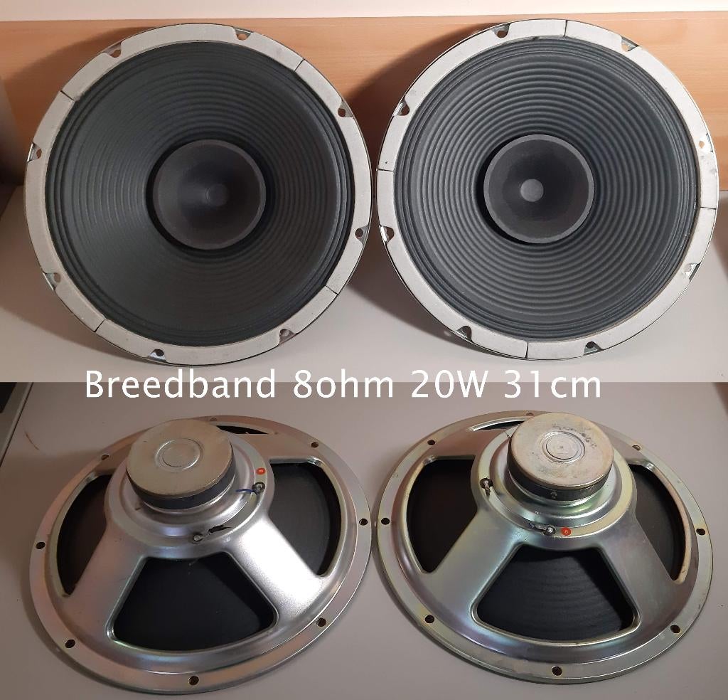 Luidsprekers uit orgels (8 sets), Audio, Tv en Foto, Luidsprekerboxen, Gebruikt, Overige typen, Minder dan 60 watt, Ophalen
