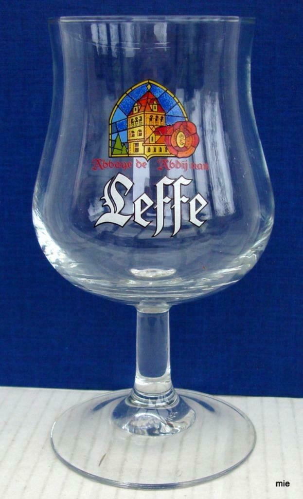 bier brouwerij glas Leffe tulpmodel Dinant, Ophalen of Verzenden, Zo goed als nieuw, Bierglas