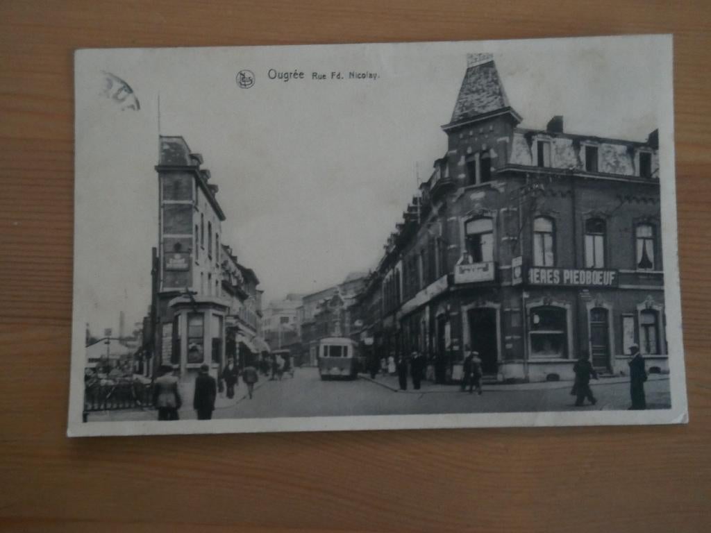 ougrée rue F. D. Nicolay, Envoi, Affranchie, Liège