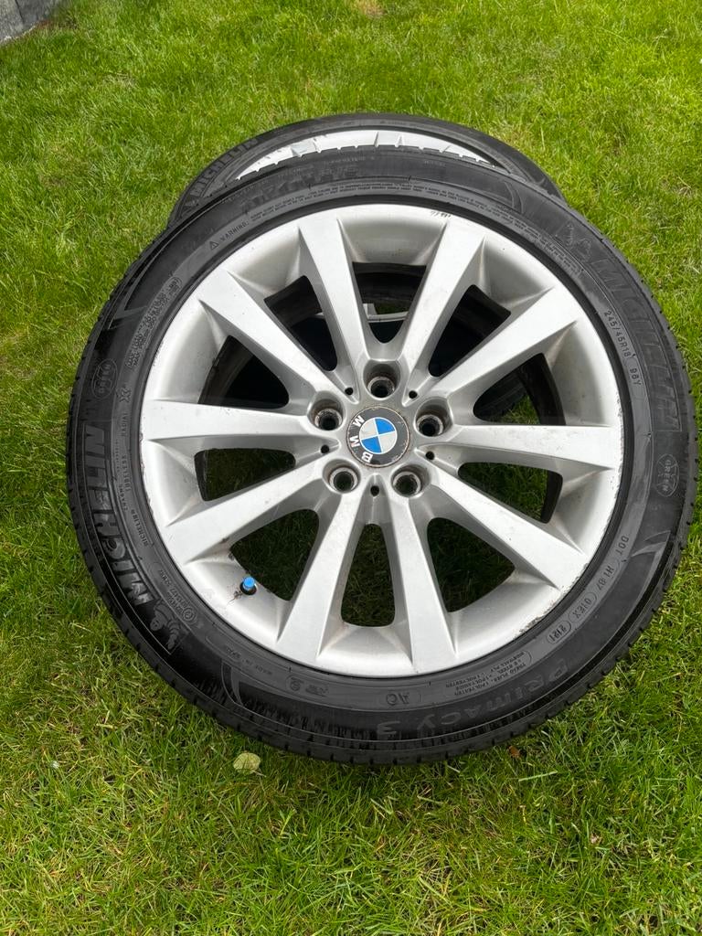 BMW  F10  BJ 2013 velgen met goede michelin banden, Ophalen, 18 inch, Banden en Velgen, Personenwagen