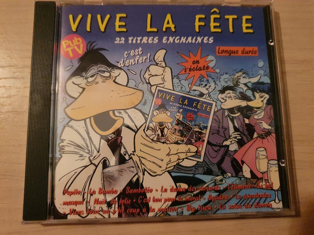 cd audio vive la fête, CD & DVD, CD | Compilations, Neuf, dans son emballage, Pop, Enlèvement ou Envoi