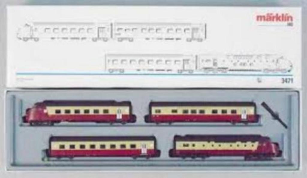 MARKLIN 3471 RAm/TEE SBB CFF FFS ép. IV ho ac digital delta, Wisselstroom, Treinset, Nieuw, Ophalen of Verzenden