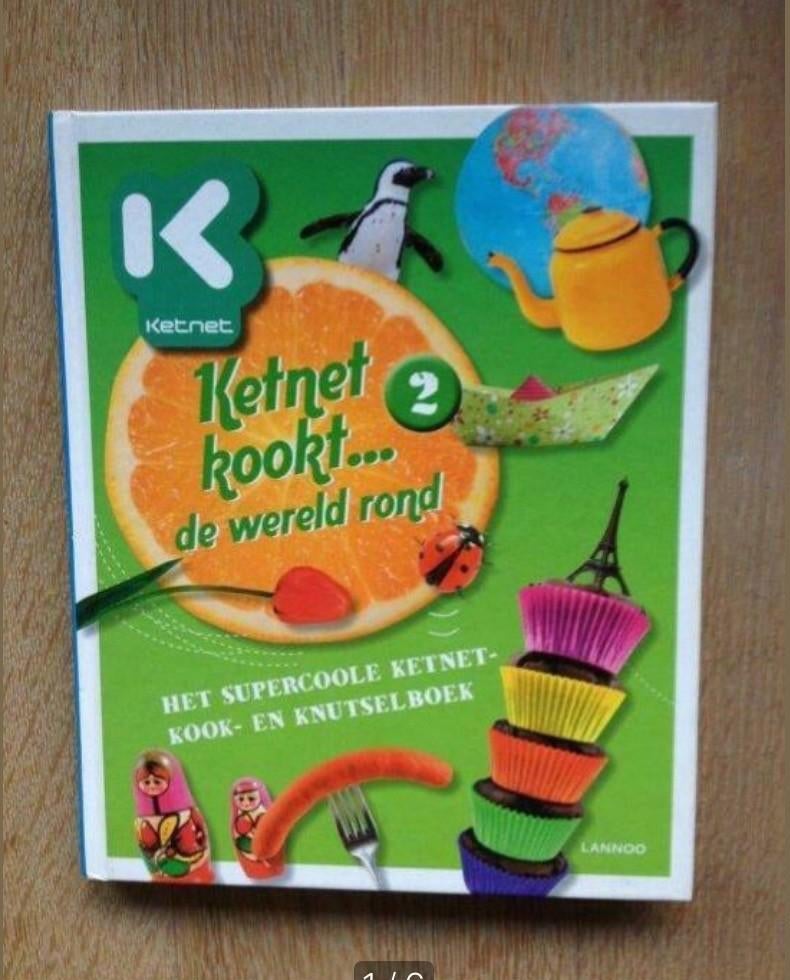 Ketnet kookt... de wereld rond NIEUW, Boeken, Ophalen of Verzenden, Nieuw, Ketnet