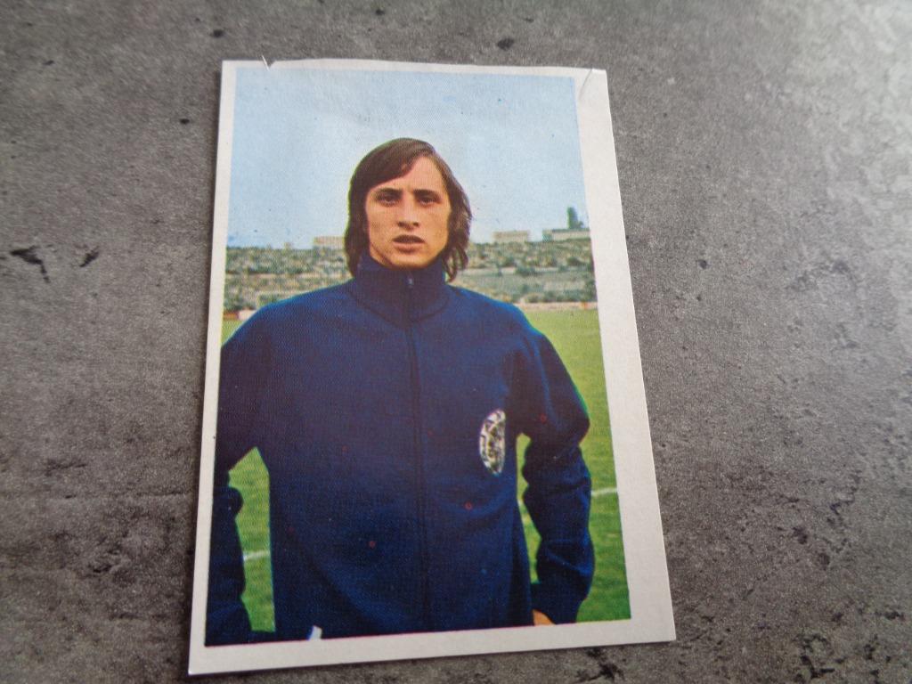 FOOTBALL   IMPRESSION DE L'IMAGE  CRUYFF   ED . VANDERHOUT 1, Hobby & Loisirs créatifs, Autocollants & Images, Image, Enlèvement ou Envoi