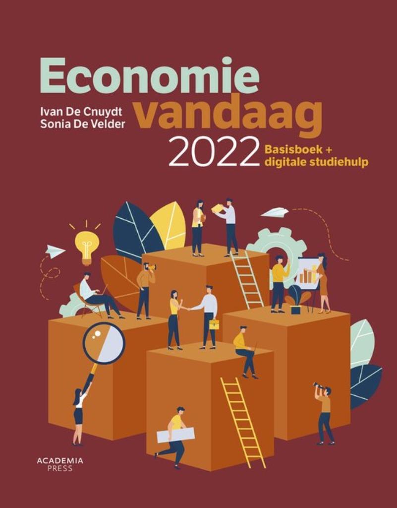 Economie vandaag 2022, Boeken, Studieboeken en Cursussen, Ophalen of Verzenden, Gelezen