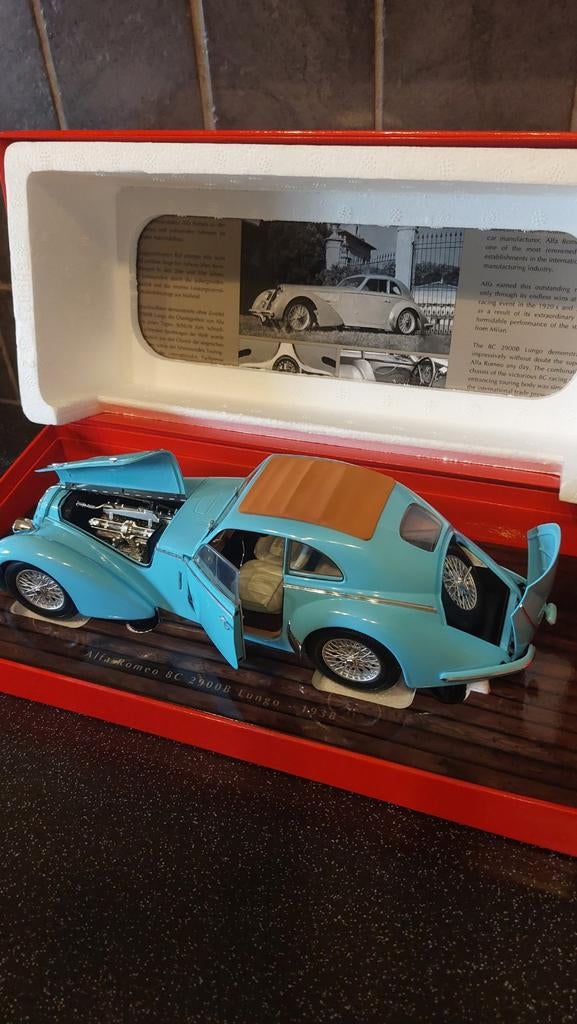 Alfa Roméo 8C 2900B Lungo 1938 1/18 Minichamps, Enlèvement ou Envoi, Neuf, Voiture, MiniChamps
