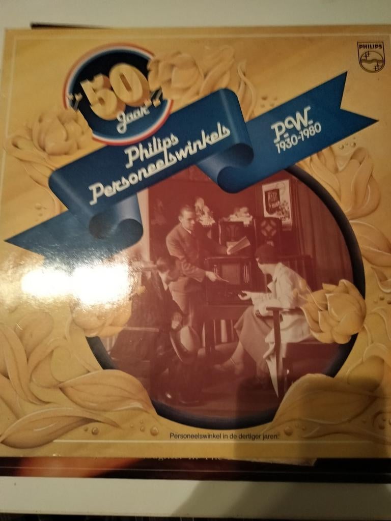 Zeer goede lp 50 jaar philips personeelswinkels, Ophalen of Verzenden, Zo goed als nieuw