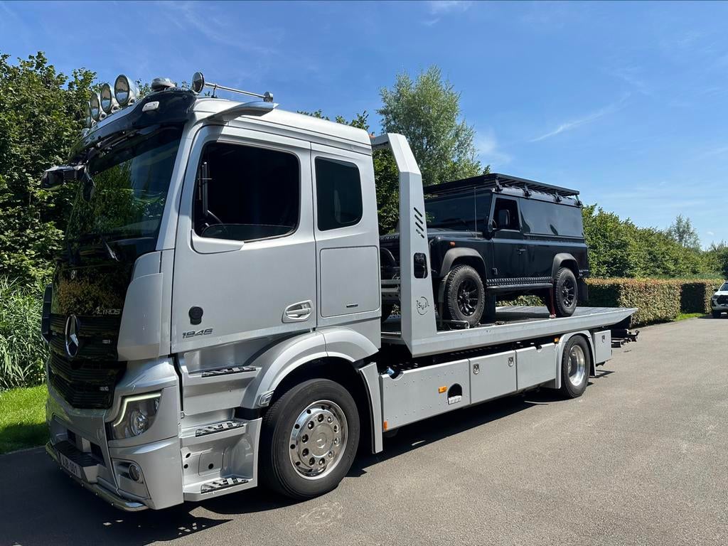 Mercedes Actros 1946 schuifplateau + brill 2021, Auto's, Automaat, Euro 6, Adaptieve lichten, Mercedes-Benz