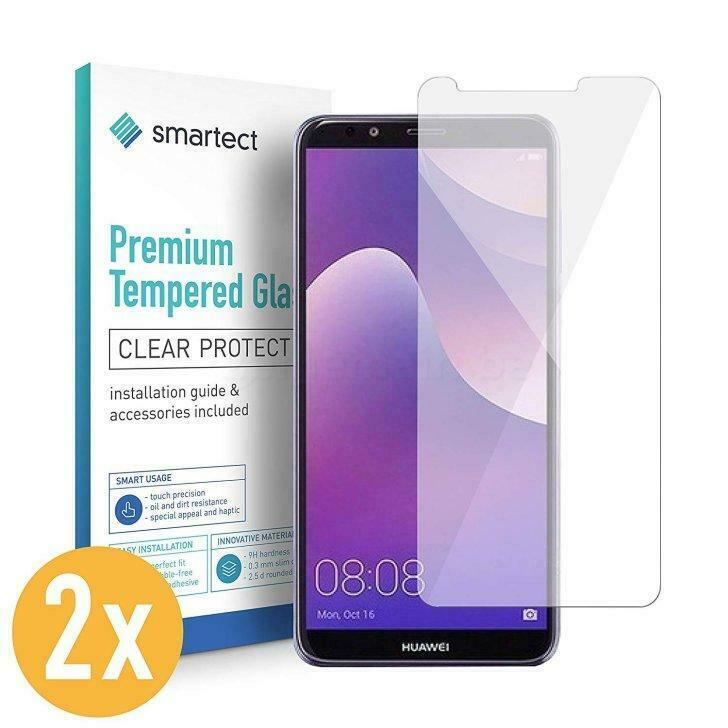 Lot de 2 verres trempés Huawei Y7 Prime 2018, Ophalen of Verzenden, Nieuw