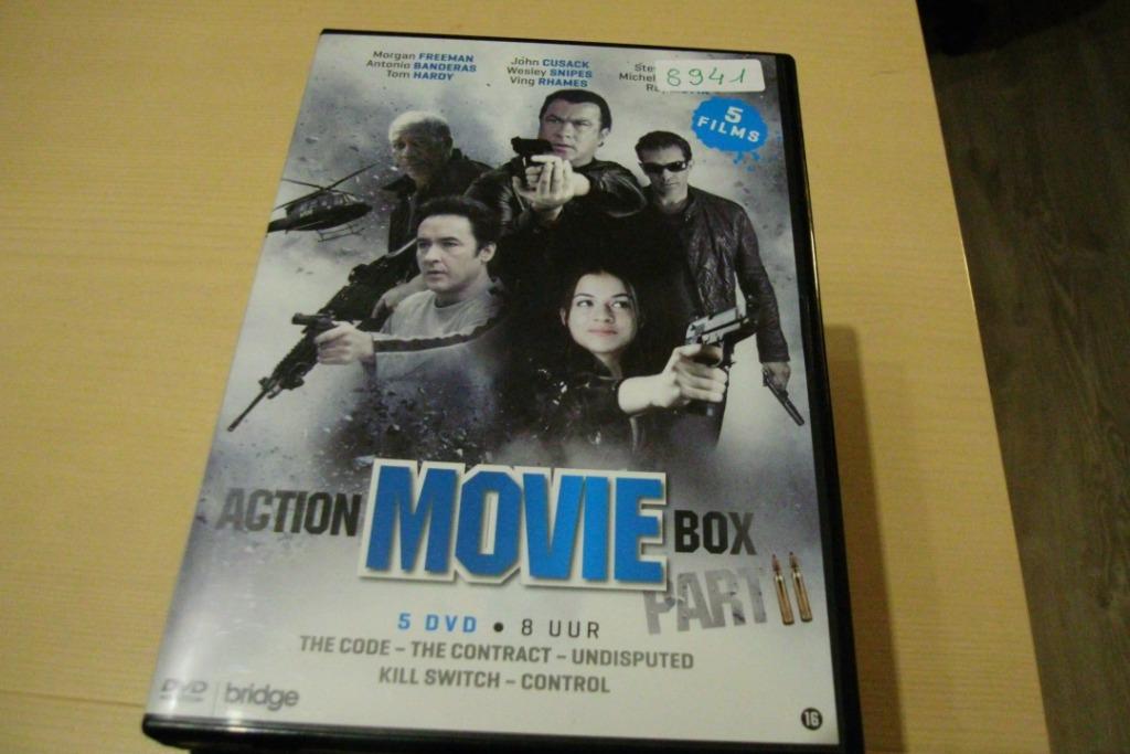 action movie box  5 disc, Ophalen of Verzenden, Boxset