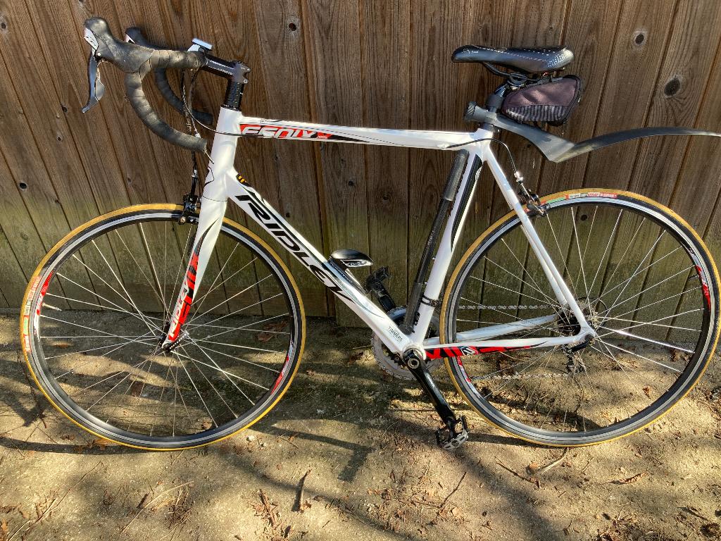 Magnifique vélo de course Ridley blanc., Enlèvement, Comme neuf