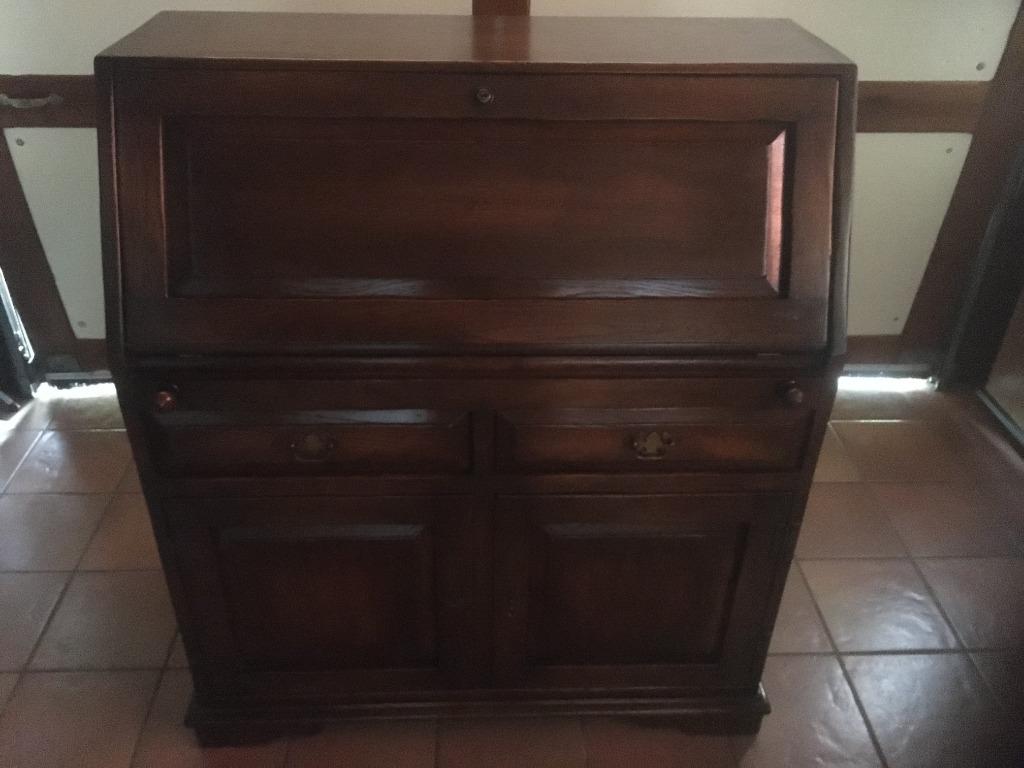 EIKEN SECRETAIRE OXFORD IN ZEER GOEDE STAAT, Enlèvement, Comme neuf