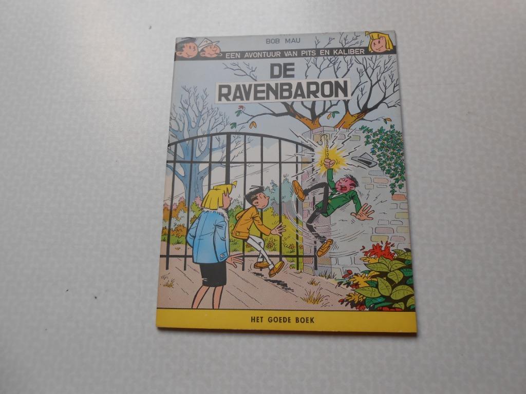 Pits en kaliber 3 de ravenbaron 1ste dr 1961. Het goede boe, Boeken, Stripverhalen, Nieuw, Eén stripboek, Ophalen of Verzenden