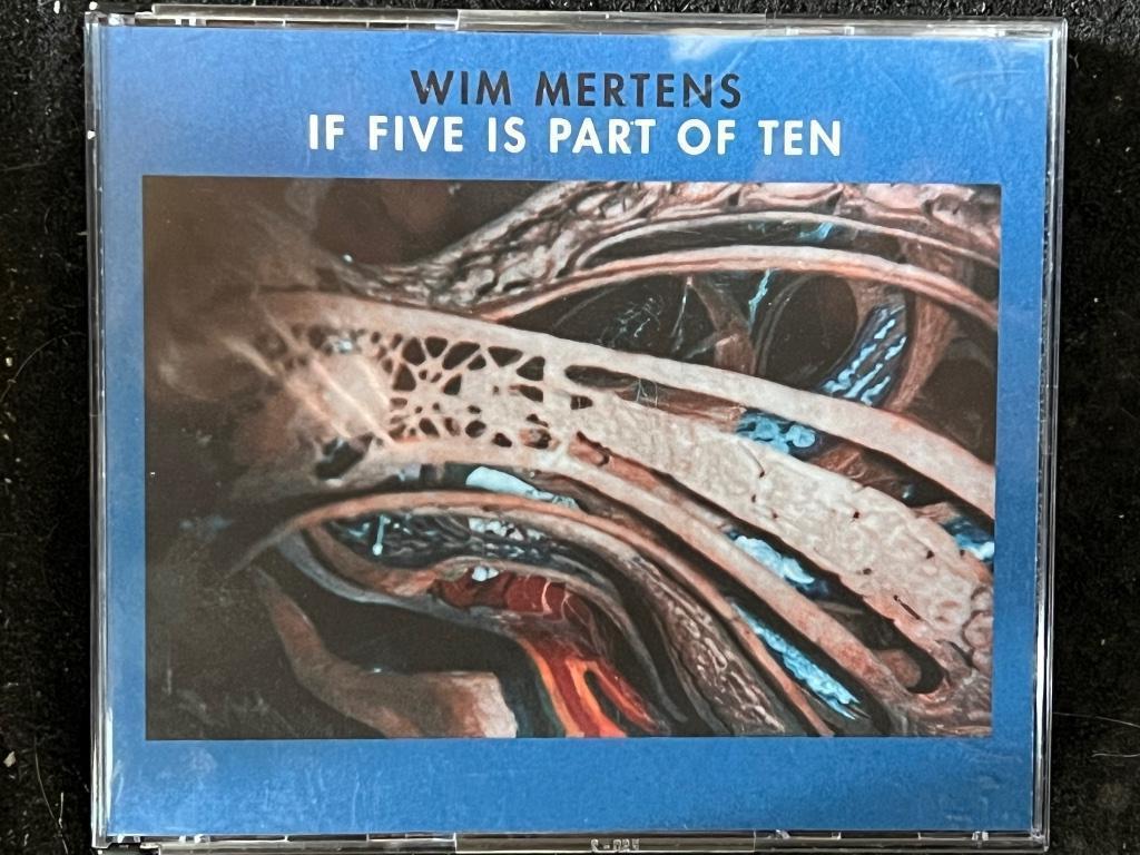 Wim Mertens 4 CD If five is part of ten, Cd's en Dvd's, Ophalen, Zo goed als nieuw, Boxset