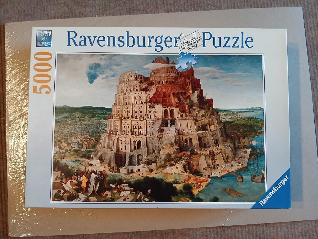 2 PUZZLES de 5000 pièces, Enlèvement, Plus de 1 500 pièces, Comme neuf, Puzzle