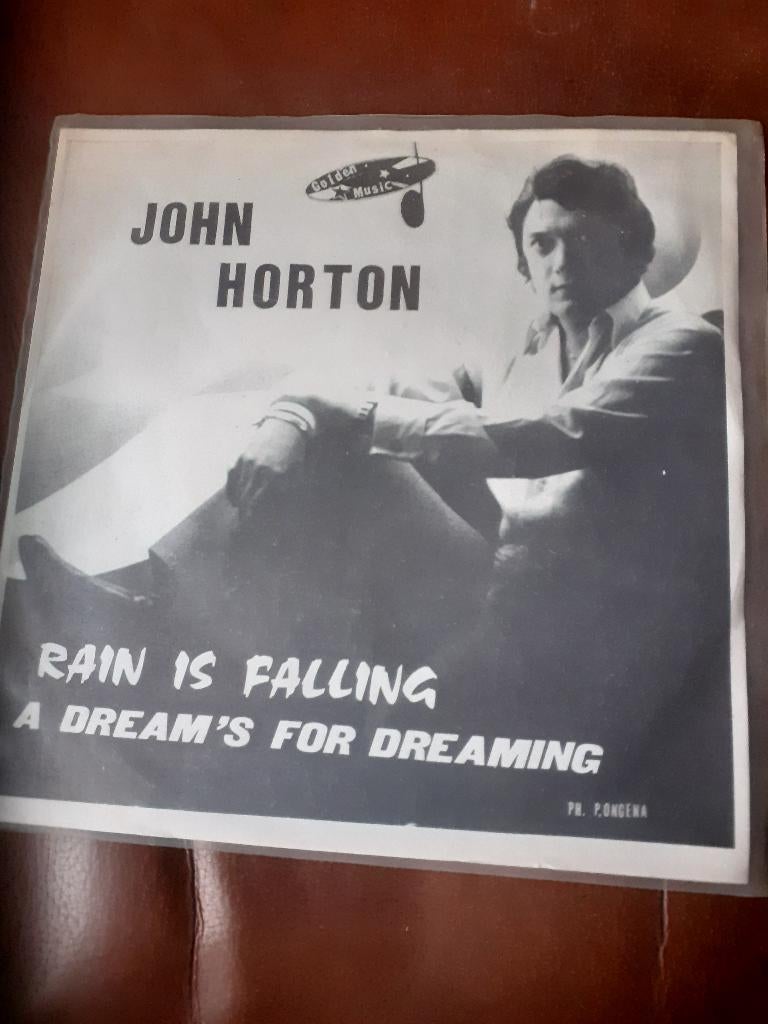 45T John Horton : Rain is falling (Belpop), Cd's en Dvd's, Ophalen of Verzenden