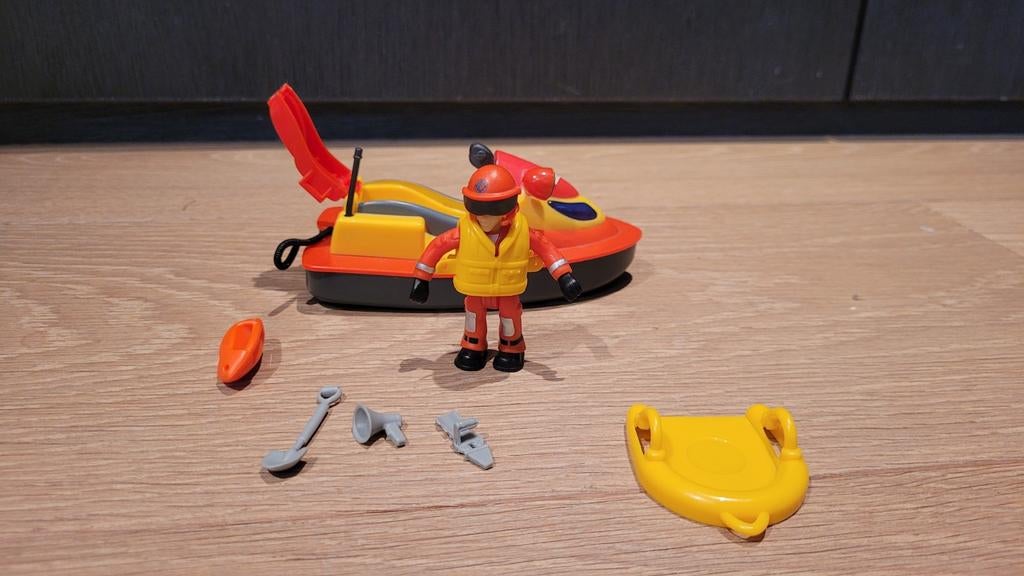 Brandweerman Sam Juno jetski, Kinderen en Baby's, Speelgoed |Speelgoedvoertuigen, Ophalen of Verzenden, Zo goed als nieuw