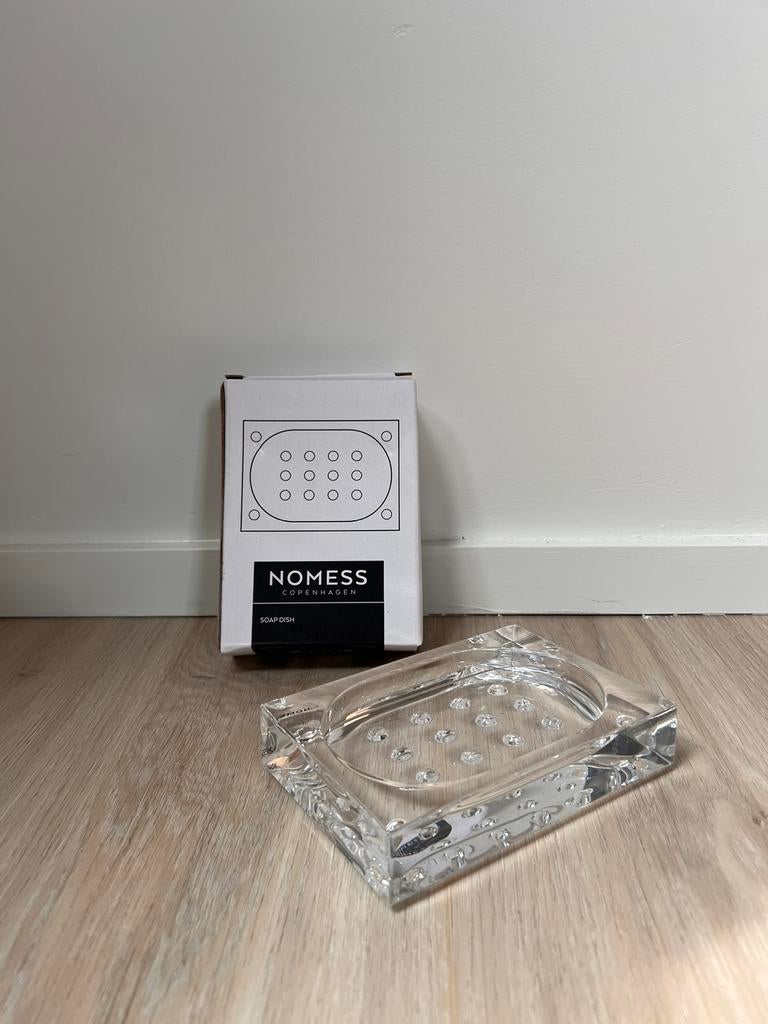 Porte-savon transparent Nomess Copenhagen, Enlèvement, Neuf