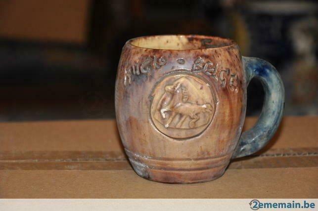 chope en gres aigle belge, Enlèvement, Utilisé