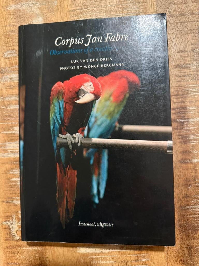 Corpus Jan Fabre, Observations of a creative process, Boeken, Ophalen of Verzenden, Zo goed als nieuw, Luk Van Den Dries, Overige onderwerpen
