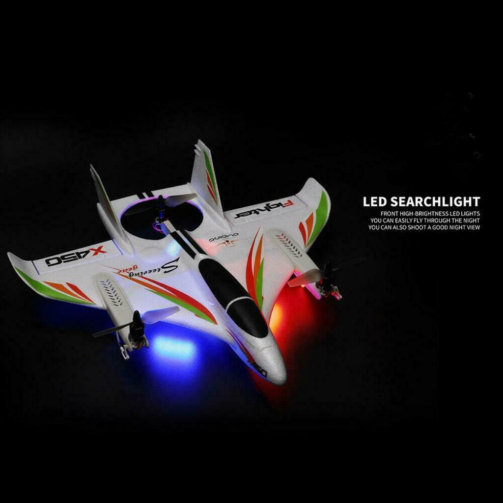 Snel RC Helikopter Vliegtuig Drone All-In-One VTOL. RTF 6-CH, Ophalen of Verzenden, Nieuw, Helikopter, RTF (Ready to Fly)