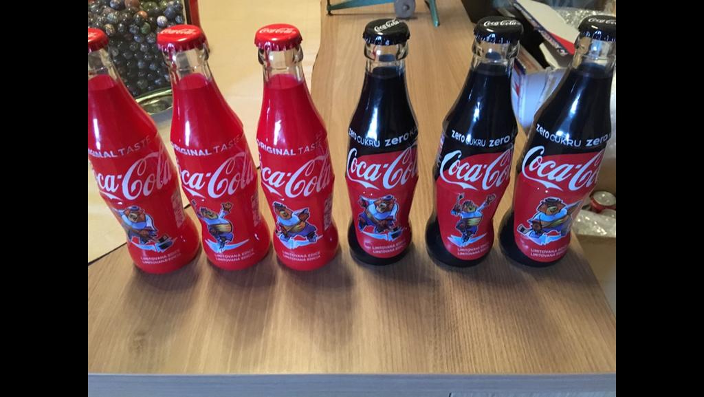 Set coca cola flesjes uit slovakije, Ophalen of Verzenden