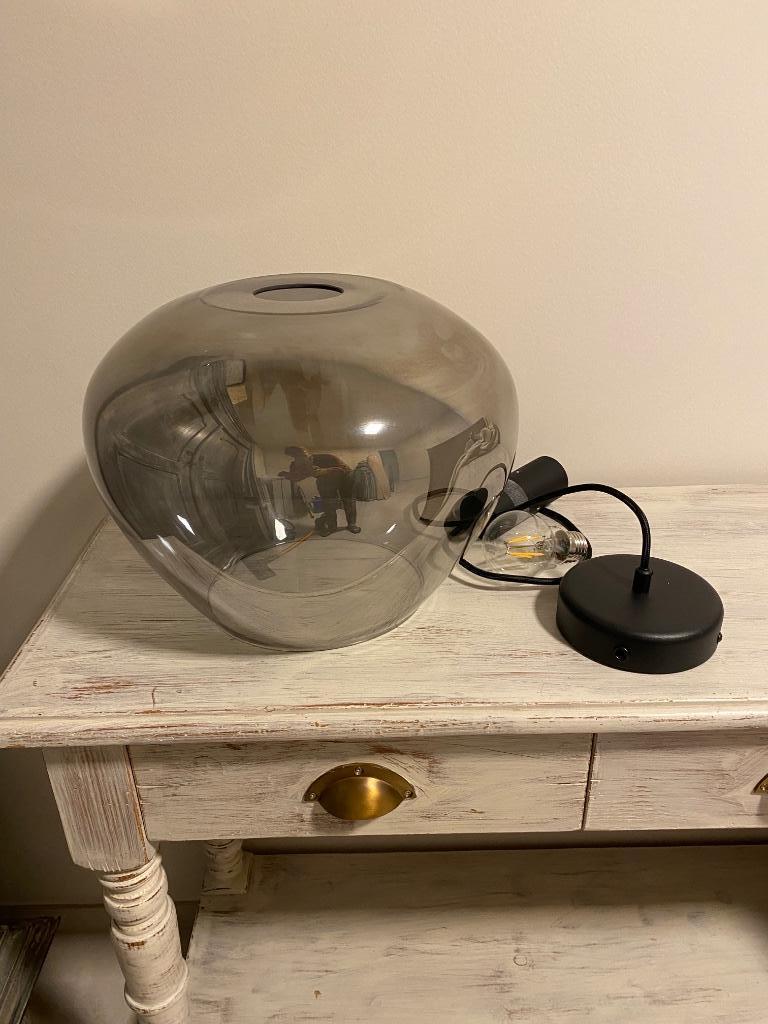 Hanglamp Frandsen, Ophalen, Zo goed als nieuw, Glas, Modern