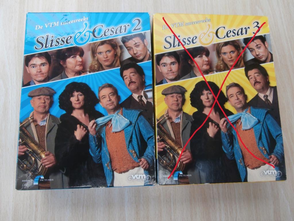 slisse & cesar-dvds, Ophalen of Verzenden, Gebruikt