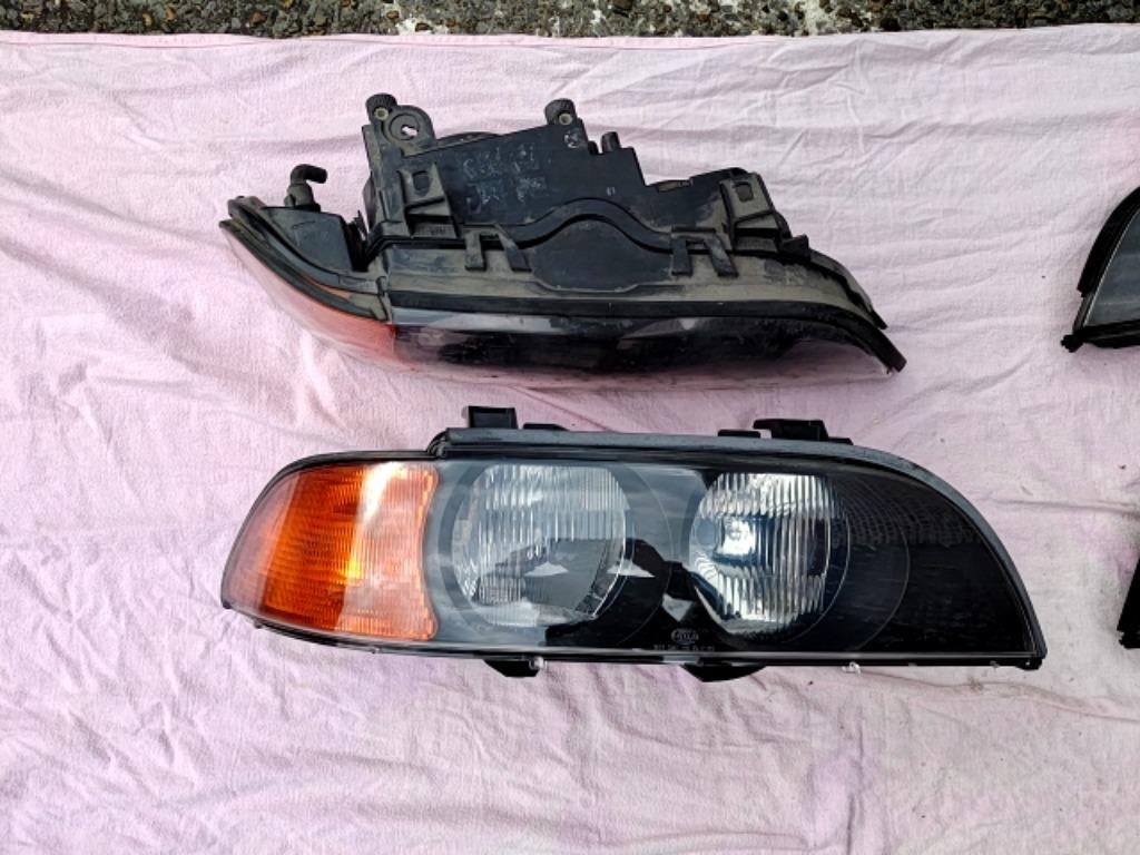 Bmw e39 koplampen Hella H7+HB3 0639962, Enlèvement ou Envoi, BMW