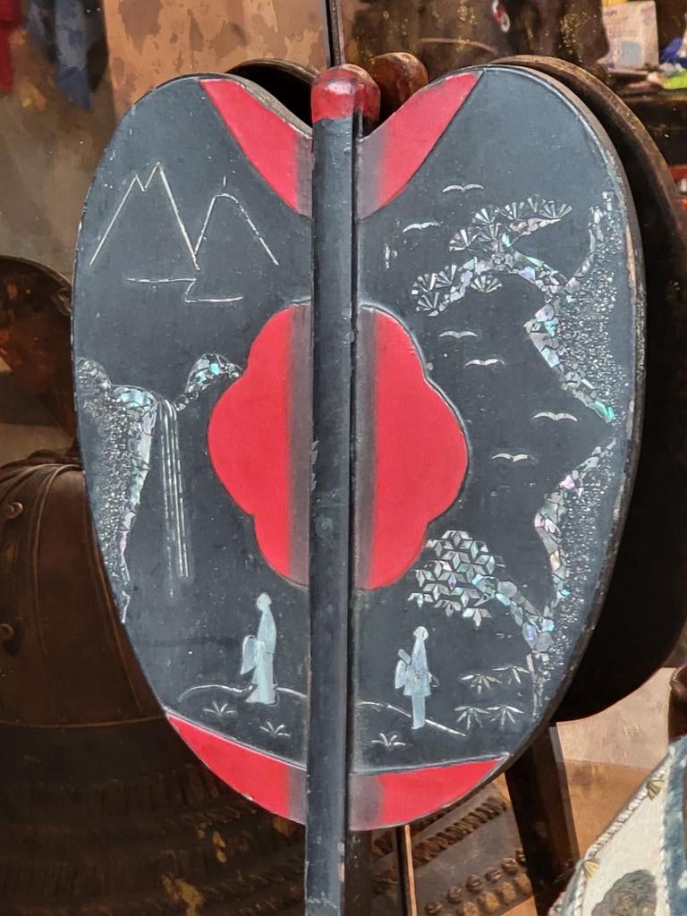Gunbai de samourai de la période Edo 53.5 cm, Collections, Enlèvement ou Envoi
