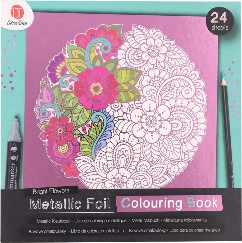 Bright Flowers - Coloring book, Enlèvement ou Envoi, Neuf