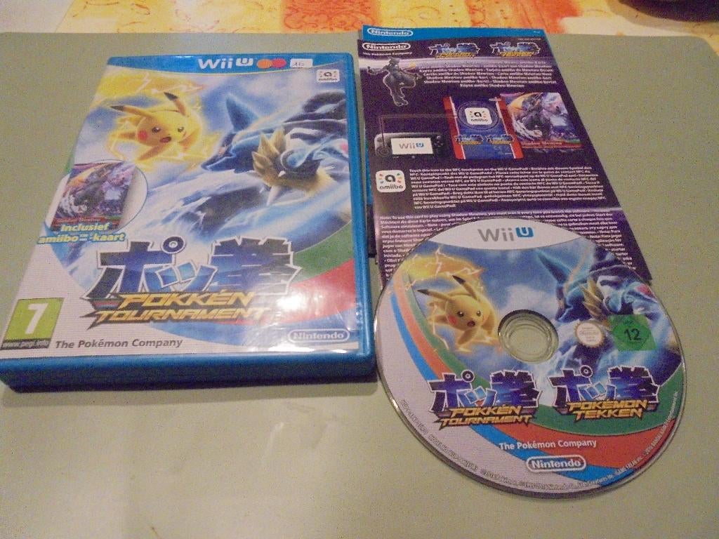WIIU Pokkén Tournament (orig), 2 spelers, Ophalen of Verzenden, Gebruikt, Vanaf 7 jaar