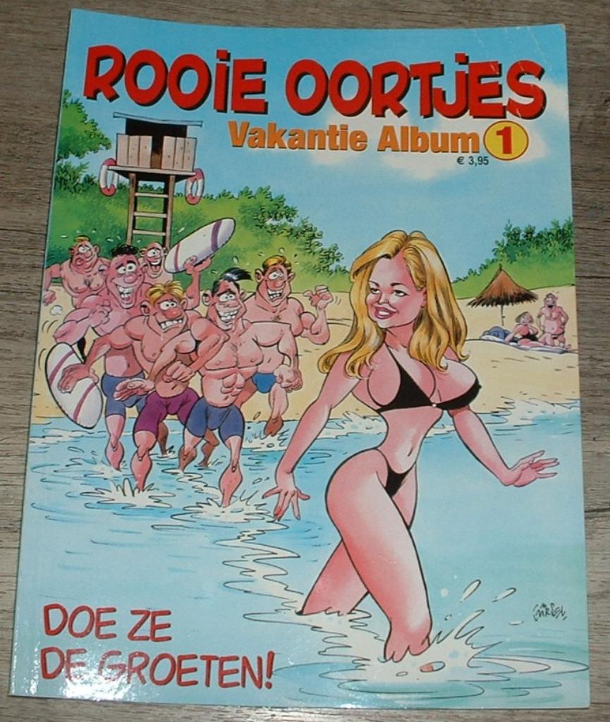 rooie oortjes vakantie album, Meerdere stripboeken, Ophalen of Verzenden, Diverse Auteurs