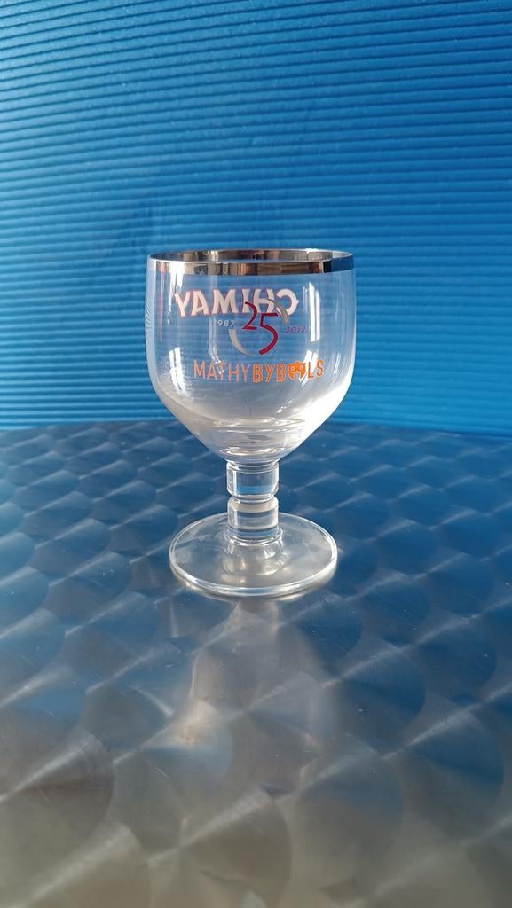 Verre Chimay 18cl, mathy by bols, Enlèvement ou Envoi, Comme neuf