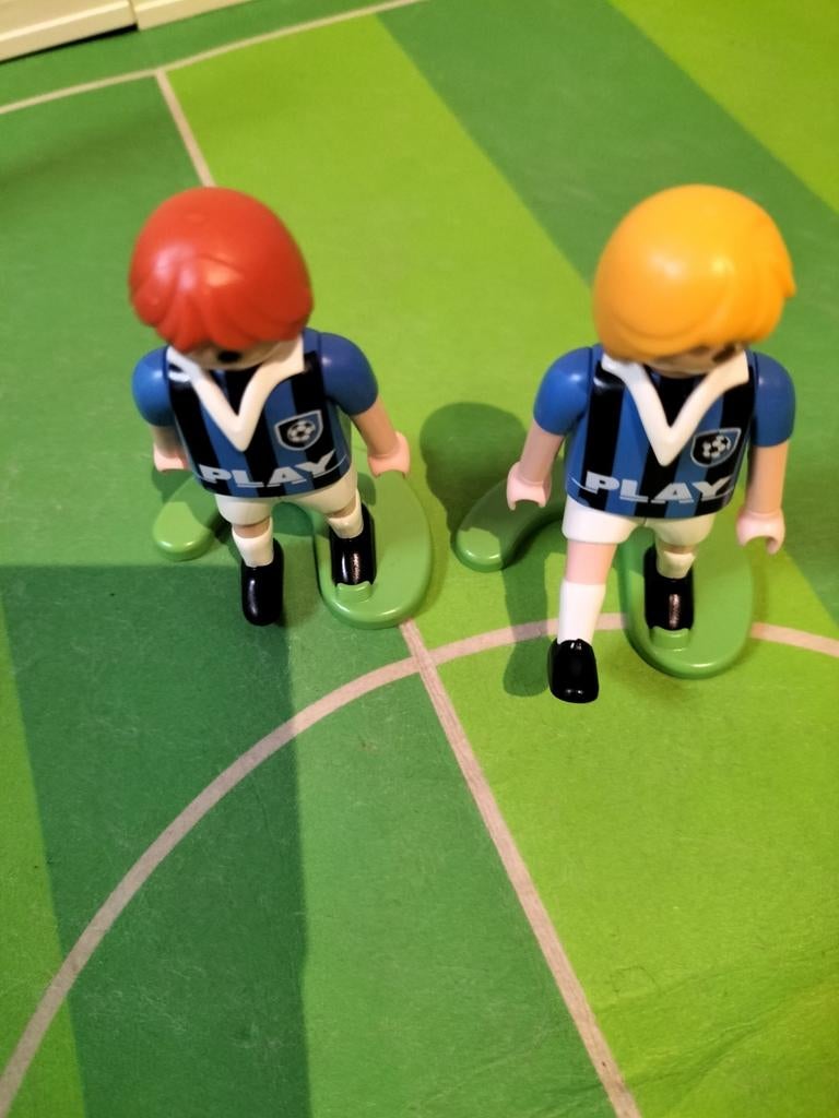 Playmobil voetbal, Ophalen