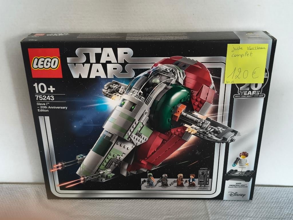 Lego Star Wars 75243 Slave I editie 20e verjaardag, Ophalen of Verzenden, Gebruikt, Lego