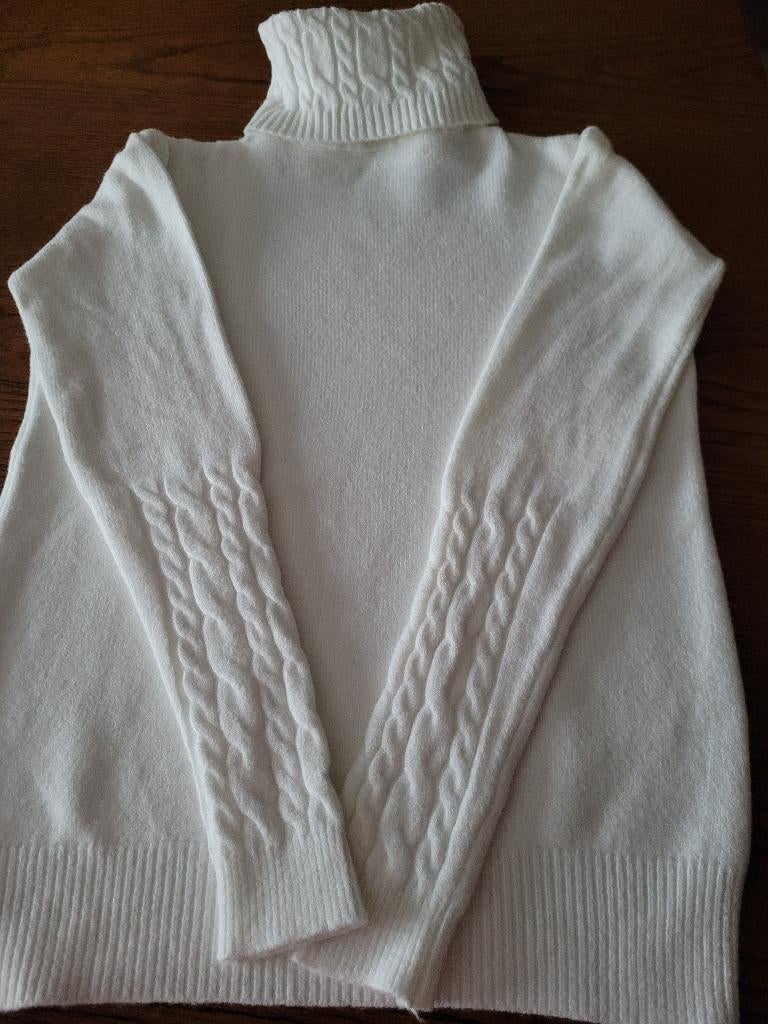 TRUI MET COL, Ophalen of Verzenden, Nieuw, Wit