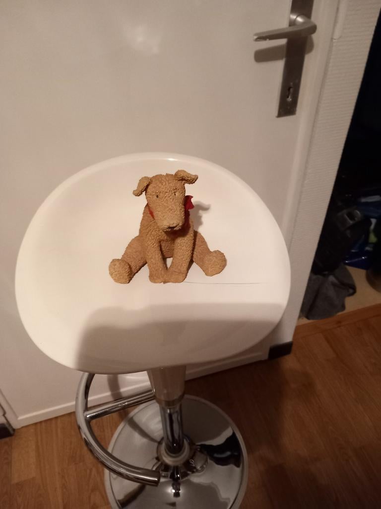 Hondje in steen, Ophalen, Zo goed als nieuw