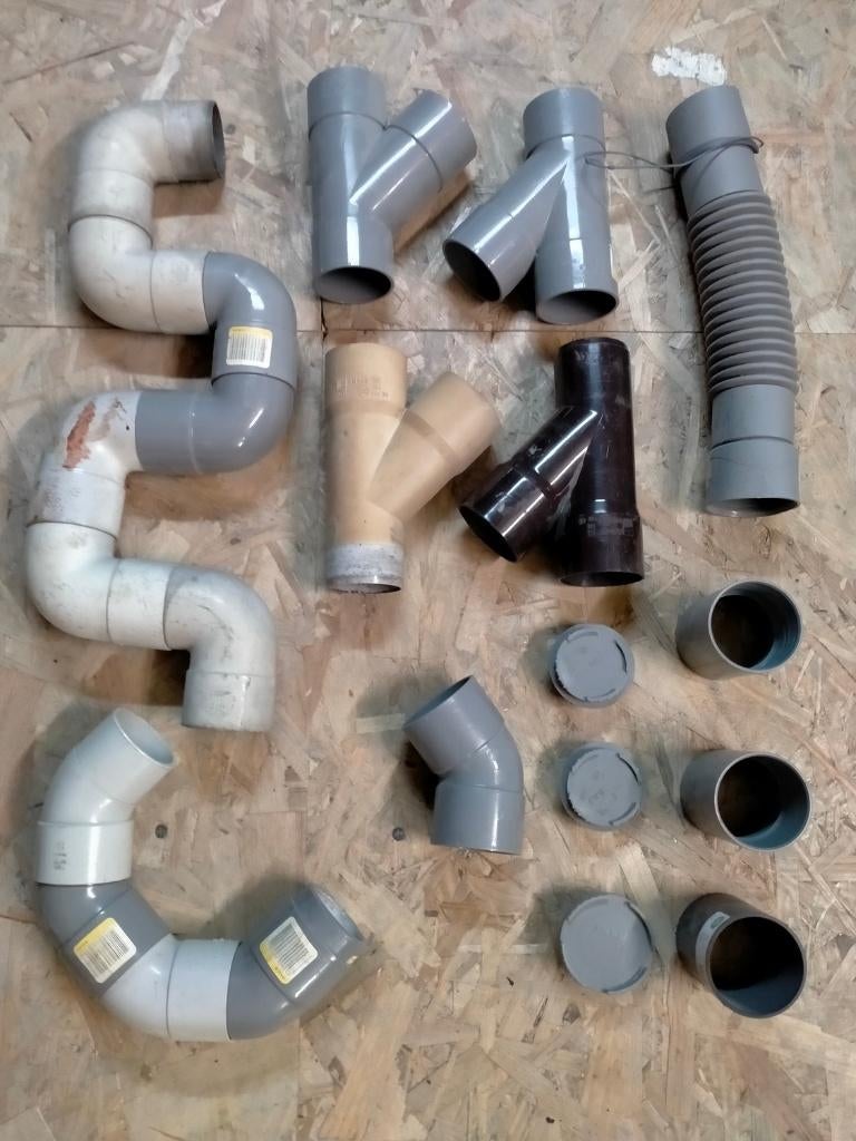 Buis, afvoer, 5cm, Enlèvement ou Envoi, 40 à 60 mm, PVC, Comme neuf