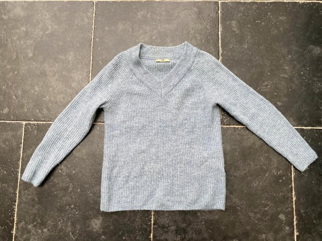 Mooie ijsblauwe/grijze trui, mt XS, als nieuw, C&A, Ophalen of Verzenden, Zo goed als nieuw, Maat 34 (XS) of kleiner, Grijs