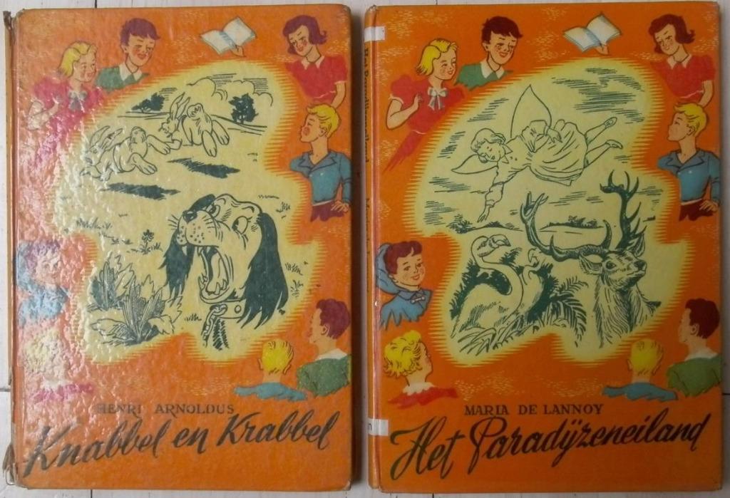 5 oude kinderboekjes uit de jaren vijftig, Boeken, Ophalen of Verzenden
