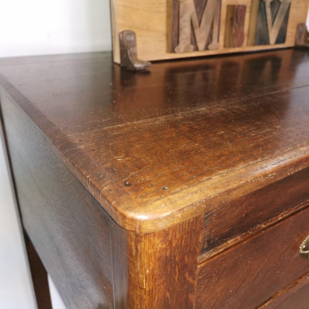 antieke Louis Philippe commode in eik, Antiek en Kunst, Antiek | Meubels | Kasten, Ophalen