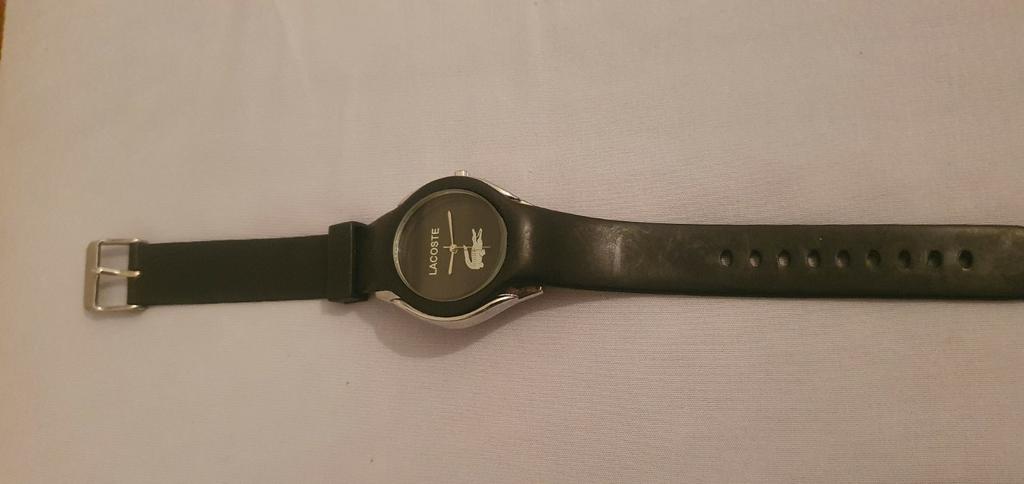 Lacoste horloge, Handtassen en Accessoires, Ophalen, Gebruikt