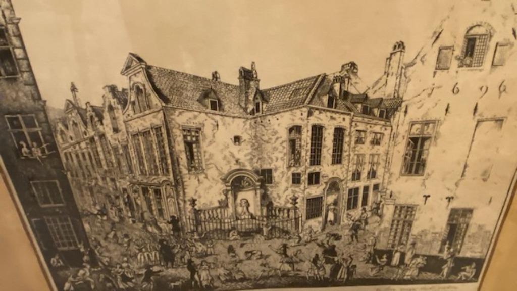 Tableau Gravure "Enlèvement de Manneken-pis", Antiquités & Art, Enlèvement